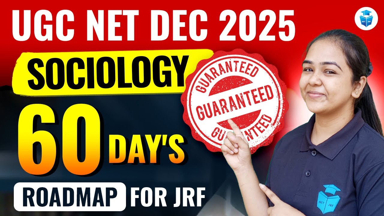 UGC NET Sociology Last 60 Days Study Plan | UGC NET Paper 2 Sociology ...