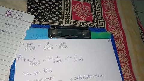 B. Sc 2nd year || simultaneous equations of first order and first degree (math)