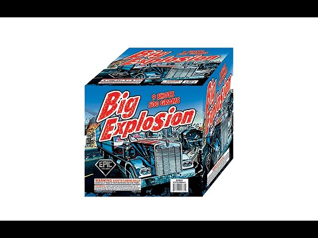 BIG EXPLOSION 9 SHOT - EP1631 - EPIC FIREWORKS - YouTube