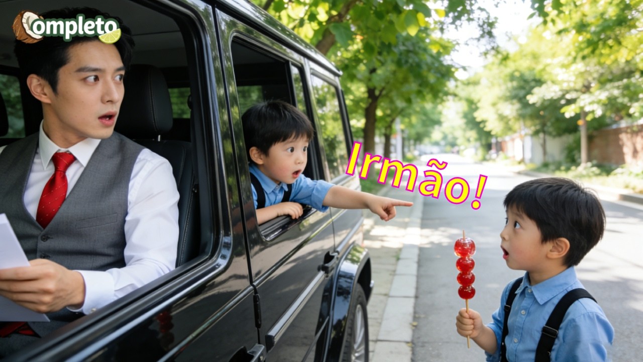 Filho autista do CEO nunca falou. Até ver um menino idêntico a ele: 