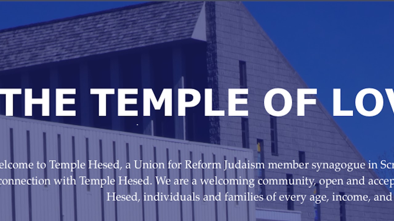 Temple Hesed 5782 January 14 Shabbat Service