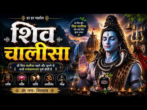 Shiv Chalisa 2026 | Powerful Lord Shiva Bhajan for Peace, Protection & Blessings | Anant bhajan