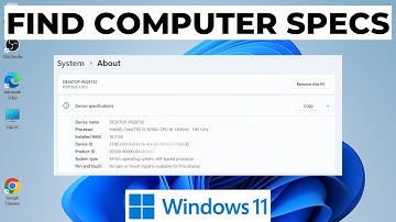 How to Find Computer Specs on Windows 11 2024