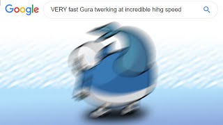 VERY fast Gura twerking at incredible hihg speed