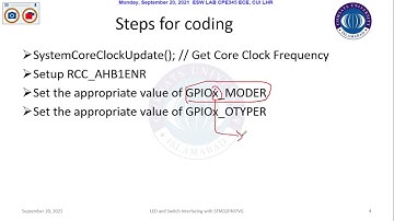 Interfacing of LED and Switch with STM32F407VG Part 1 [Steps for coding]