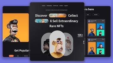 React Responsive NFT Website Tutorial Using ReactJs | React Projects for Beginners | Deploy