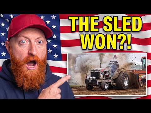 I Can't Believe This Sport Exists! European Reacts to Tractor Pulling