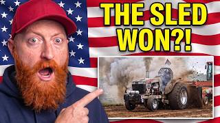 I Can't Believe This Sport Exists! European Reacts to Tractor Pulling