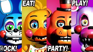 вся моя коллекция FNAF