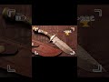 Custom Made Damascus Hunting Knives (955)