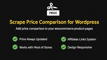 Scrape Price Comparison Plugin for Wordpress and WooCommerce