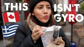 British Greek tries Greek food in Canada for the first time! by Lia Hatzakis 20,643 views 2 years ago 8 minutes, 13 seconds