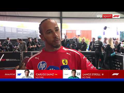 Video F1, GP d'Australia: Lewis Hamilton (Ferrari) sulle qualifiche chiuse 7°: Mi aspettavo di più