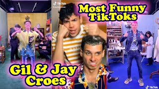 MOST FUNNY GIL CROES AND JAY CROES TIKTOK COMPILATION OF MARCH 2020