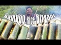 மூங்கிலுக்குள் மூங்கில் அரிசி மட்டன்  பிரியாணி | Bamboo Rice Mutton Biriyani Stuffed In Bamboo Shoot