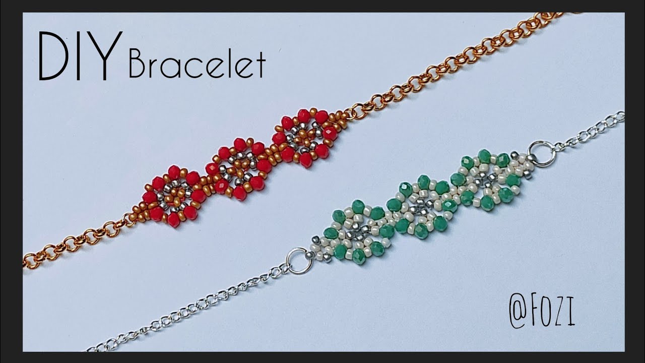 How to Make a Stunning Crystal Bead Bracelet - DIY Jewelry Tutorial ...