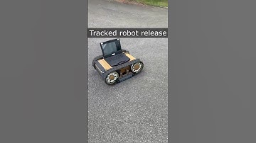 Tracked robot release test
