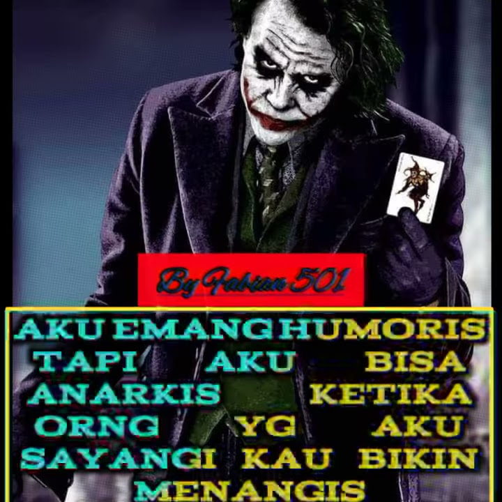 Story Wa joker kekinian(lay lay)2020 selamat menyaksikan