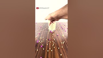 Reverse beads ASMR calming visuals compilation #asmr #relax #reverse