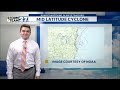 How a mid latitude cyclone strengthens.