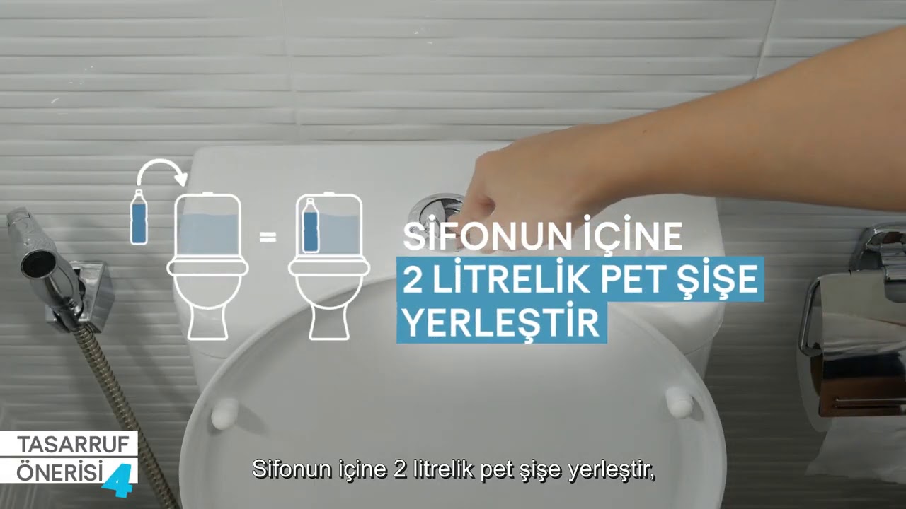 Haydi sen de katl sifona 2L pet ie yerletirmeye  SzVer ayda 12 ton suyla 6TL tasarruf yap