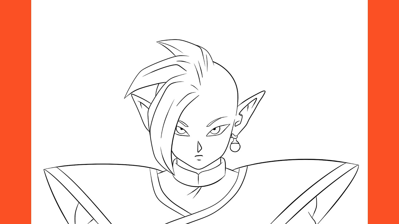 How To Draw Zamasu (Dragon Ball Super) YouTube