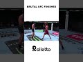 Brutal UFC finishes