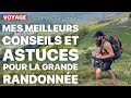 Trek sur le gr30   autonomie bivouac voyage  pied et grande randonne en france