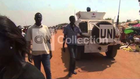 SOUTH SUDAN:U-N COMPOUND IN JUBA  BROLL