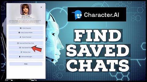 How to Find Saved Chats on Character AI 2023?
