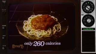 1982 - Ronzoni Spaghetti Pasta and Sauce - Ronzoni Sono Buoni