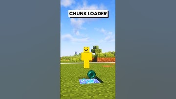 Minecraft Easiest Chunk Loader (1.21+)  #minecraft #shorts