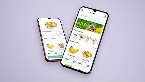 Ionic 6 Grocery App UI Kit Ep 3   Home Screen
