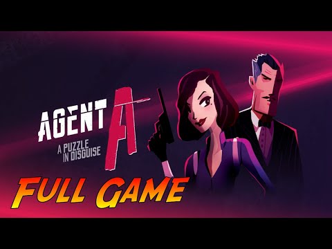Agent A: A Puzzle in Disguise | Complete Gameplay Walkthrough - Full Game | No Commentary