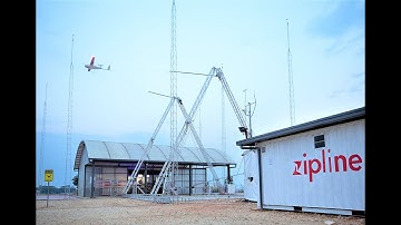 Zipline is designing an autonomous drone-based logistics network.