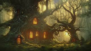 Tree House | ENCHANTED FOREST | Fantasy Ambience | Ambient Sounds | Magic Forest