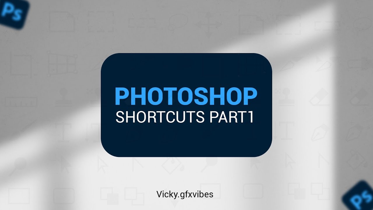 Photoshop Shortcuts Part 1 | Vickygfxvibes #shorts #viral #tutorial 