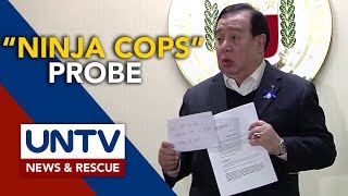 Senate panel recommends filing of charges vs Albayalde, 13 ‘ninja cops’