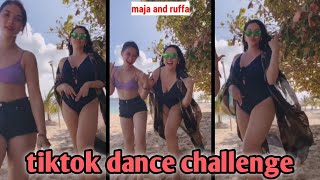 Maja and ruffa Mae, sexy dance bikini