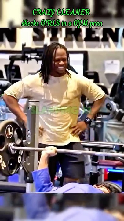 CRAZY CLEANER shocks GIRLS in a GYM prank #trolllife #funny #gym