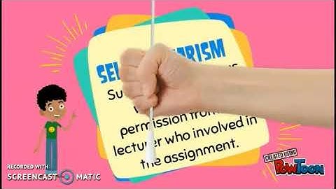 UNDERSTANDING AND AVOIDING PLAGIARISM