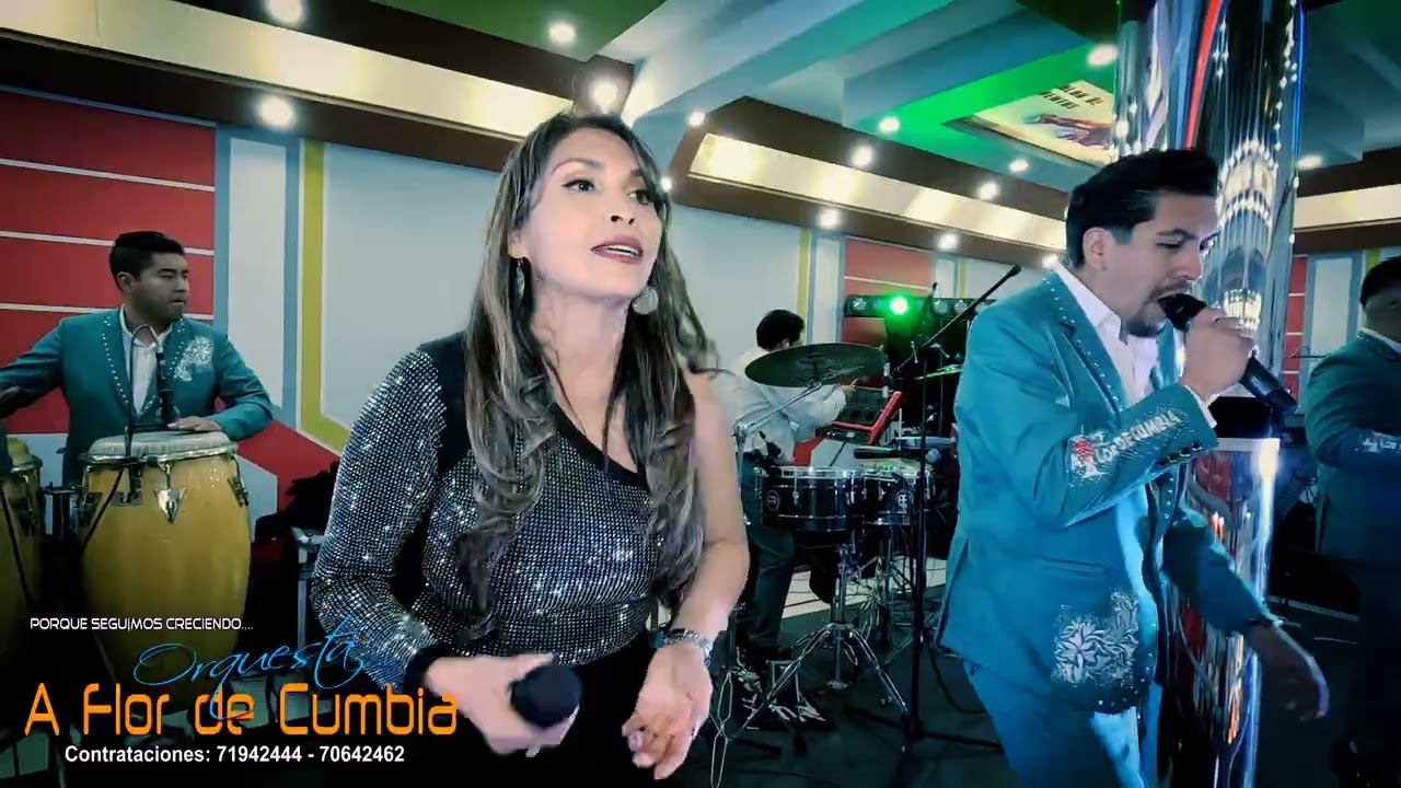 MIX CAZZU En Vivo!!! A FLOR DE CUMBIA ORQUESTA - 2025 Flor de María Hito 