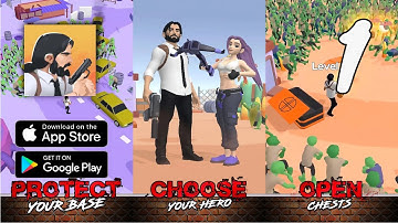 Zombie Survivor! Gameplay Walkthrough Part 1 (Android, IOS)