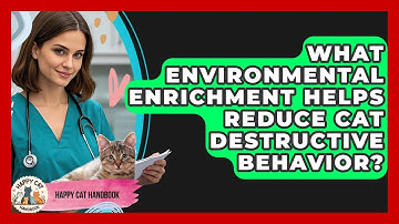 What Environmental Enrichment Helps Reduce Cat Destructive Behavior? - Happy Cat Handbook