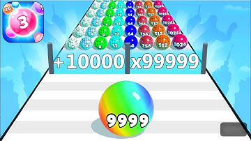 Ball Run 2048 - Gameplay Walkthrough  Tutorial Levels (iOS, Android NinjaX YT is live! part