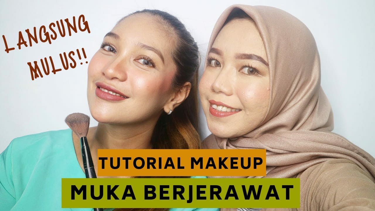 TUTORIAL MAKEUP MUKA BERJERAWAT BY AYUPUTRI_MAKEUP 