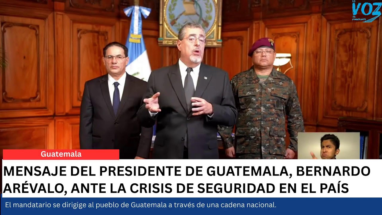 Guatemala en Estado de Sitio por 30 días