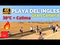 Gran Canaria Playa del Ingles Walk April 18, 2022 🔴 Riu Palace Maspalomas to Abora Catarina Hotel