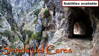 Астурия ( Испания ). Ruta del Cares - самая впечатляющая тропа Picos de Europa. Asturias ( Spain )