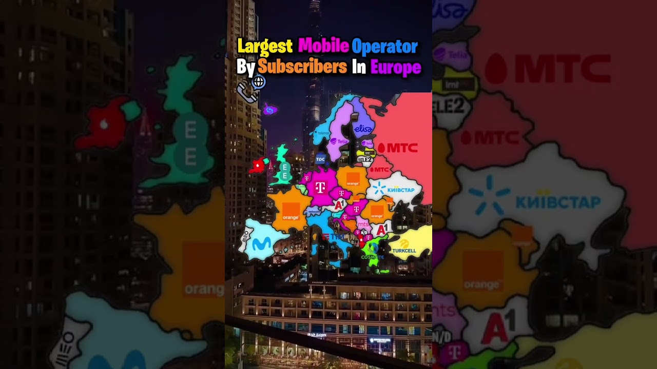 Largest Mobile Operator By Subscribers in Europe